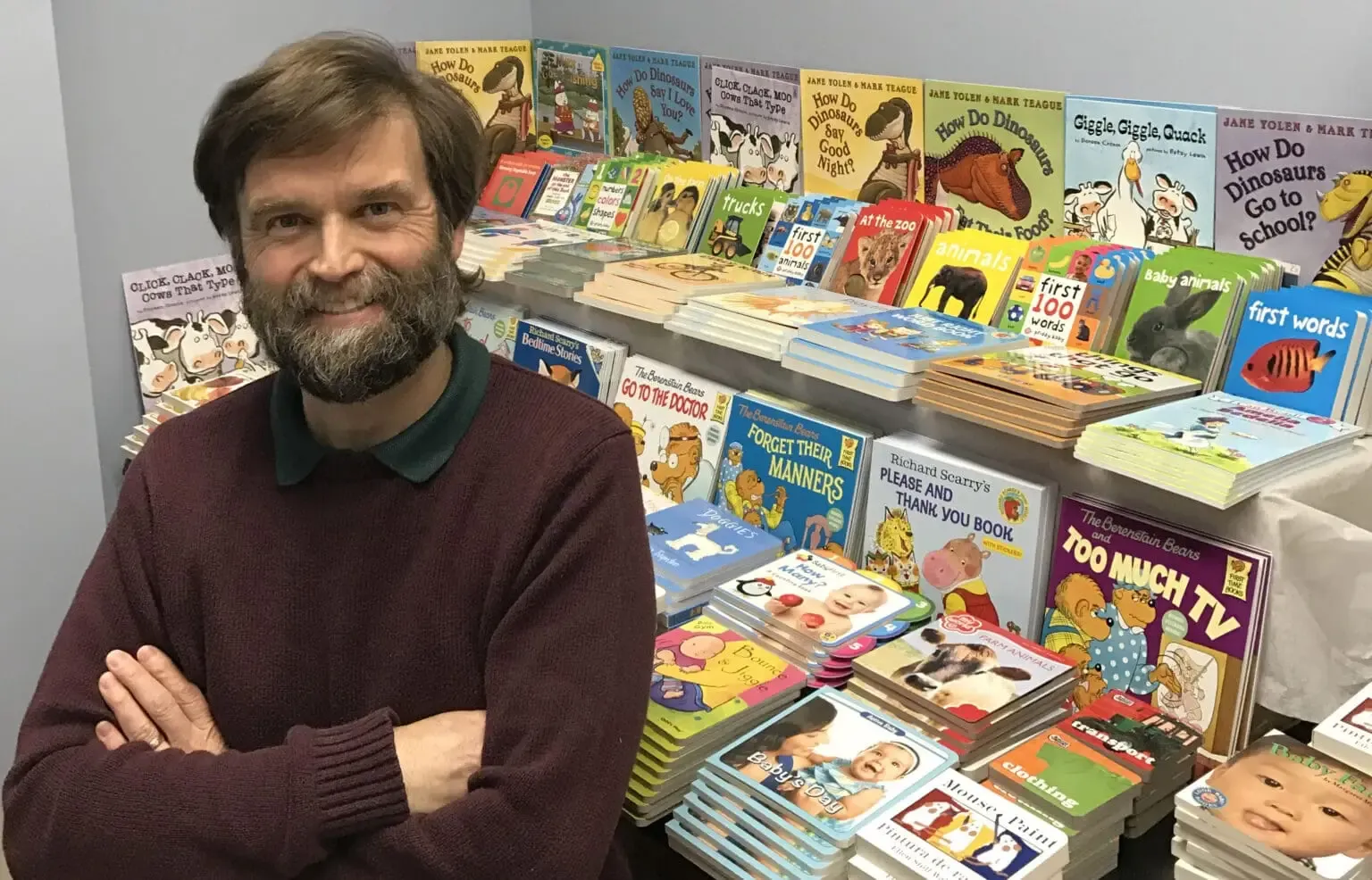 Books for Kids program at the pediatric clinic